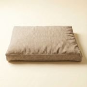 chew resistant dog bed with removable cover